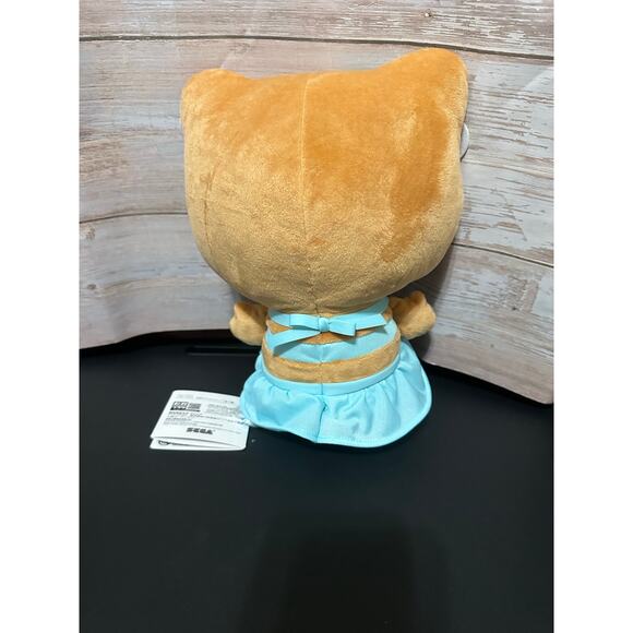 Sanrio Hello Kitty Suntan Tropical 9” Plush Tan Sun-Kissed - Picture 3 of 8
